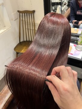 ヘアーアンドファッションシオミエイチ (hair＆fashion shiomi H) 髪質改善ストレート