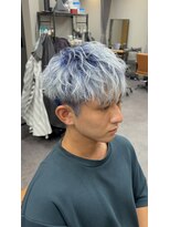 マーレ 宇部高校前店(MARE)&nbsp;ブルー×ホワイトデザインカラー