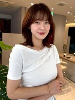 ジーナ 銀座中央通り(Zina)&nbsp;髪質改善＊ダークアッシュ小顔カットボブ＊美髪【Zina銀座中央】