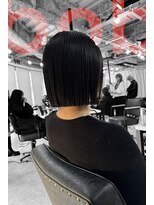 フランチェスカドットボブ(francesca.bob)&nbsp;切りっぱなしボブ×潤艶縮毛矯正