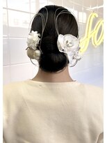 ソル(sol.)&nbsp;成人式、着物　タイトヘア