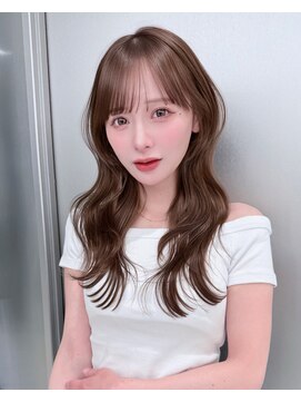 サンド 名古屋(sand) 韓国風/インナーカラー/縮毛矯正髪質改善/顔まわり/レイヤー