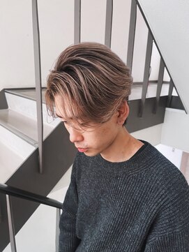 ネクストフォーヘアー(NEXT for hair) メンズバレイヤージュ　センターパート