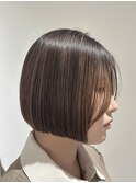 ●ラインボブ/髪質改善ストレートボブ