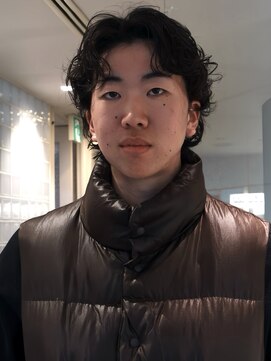 ラパンセヴェールメンズ 栄(LA PENSEE VERT MEN'S) ニュアンスルーズパーマ