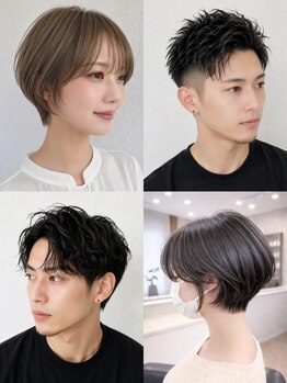 Latte Noir 【6月15日OPEN（予定）】の写真/骨格に似合わせるオンリーワンカット♪顔周りは特に丁寧に☆流行のレイヤーもボブもメンズカットも◎