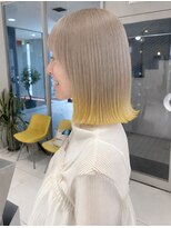 ステラ ヘア デザイン サロン(STELLA hair design salon) グラデーション×切りっぱなしボブ【浅野】