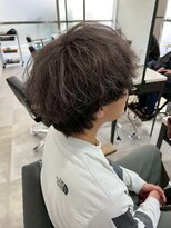 アルメリアメンズ(Arumeria Men's)&nbsp;ニュアンスパーマ/無造作ショート/波巻き