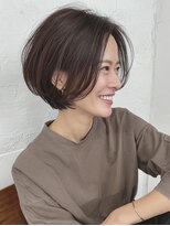 アブニール 柏東口店(AVENIR) ダークパープル/ナチュラルショート/ミルクブラウン/夏/柏