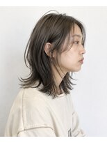 アンリエラ(Unliera)&nbsp;くびれレイヤー/オリーブベージュ/松山美容室