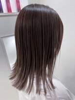 ヘアースペースブルーム リアン 岡町店(HAIR SPACE BLOOM Lien)&nbsp;【岡町/ハイライト】グレージュ大人ハイライト