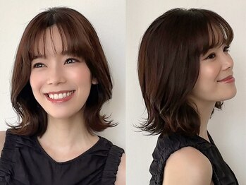 マリックインク バイ キューミー(MARIC inc. by Qmee)の写真/大人女性の髪質を知り尽くしたオーナー女性美容師のじっくりマンツーマン◎30代・40代からのレイヤーカット