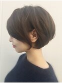 トップふんわりニュアンスショートボブ【Ruufus恵比寿渋谷】