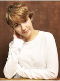 大人のシンプルマニッシュショート
