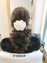 ロカット サロン(Roquat Salon) ロングお呼ばれヘアアレンジ【ヘアセット 立川/立川南/八王子】