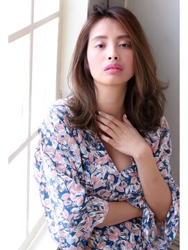 ロアー 葛西店(RAWR hair) 【RAWR】アッシュカラー×束感