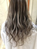 ニーナ ビューティーサロン(NINA Beauty Salon) 春グレージュ#プルエクステ #エクステ#グレージュ#ハイライト