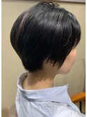 【レディース】ブローでまとまる大人ショート