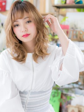 カバーヘア イヴ 戸頭店(COVER HAIR EVE) 羽のような外国人風ふんわりレイヤーロングg戸頭20代30代40代