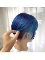 ゴート(GOAT)&nbsp;インナーカラー/ブルー／ダブルカラー/ブリーチカラー