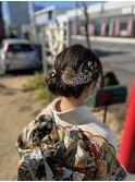 成人式ヘアアレンジ