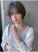 30代40代50代◎大人ナチュラルレイヤーショートボブ 表参道 橋本
