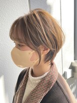 ラックスビー オオサカ  梅田茶屋町店(LUXBE OSAKA) 大人ナチュラルレイヤーショート大人可愛い