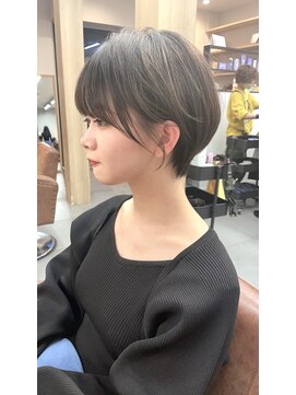 サンド 表参道(sand) ショートボブパーマ20代30代40代イヤリングカラー大人可愛い