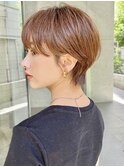 大人マッシュショート/丸みショート/イメチェン/30代40代50代