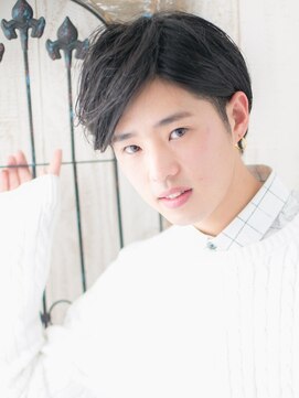 モッズヘアー メン 戸田公園店(mod's hair men) 黒髪セクシーオーガニックカラーのスマートミディa戸田公園