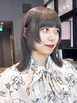 アイティーバイアルバム 藤沢店(IT by ALBUM) ステップレイヤー_グレーベージュレイヤーロング_ba466531