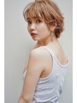 ディジョン(Dijon) 韓国顔まわりレイヤーカットグレージュオリーブベージュブラウン