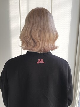 バルバオ サロンドベレーザ 大須(BALBAO salon de belleza) *ベージュ×ピンク*