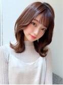♪大人っぽ可愛いハネミディアム髪質改善20代30代40代高田馬場