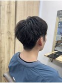 ツイストスパイラルパーマ/刈り上げスタイル