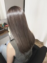 エヌ(enu) ハイライト×グレージュ