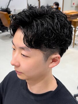 ネイロ 錦糸町(NeiRo) 波巻きスパイラルパーマツイストスパイラルパーマメンズマッシュ