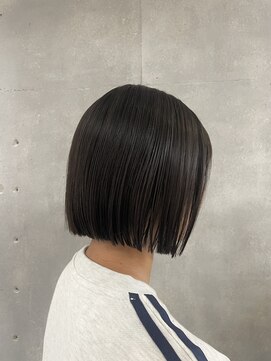 ネオリーブカフ 鶴ヶ峰店(Neolive caff) テリボブ ダークグレー 秋冬カラー