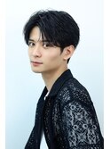 毛流れセンターパート