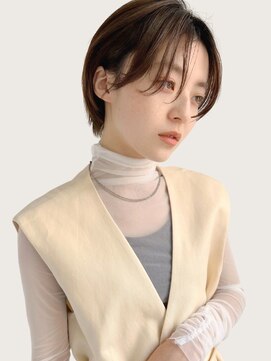 コト 銀座(Coto) ボブ/ピンクベージュ/前髪/インナーグレージュ/銀座