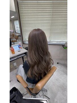 アジールヘア 東上野店(agir hair) 20代30代大人可愛いダブルカラーアッシュグレージュ【上野】