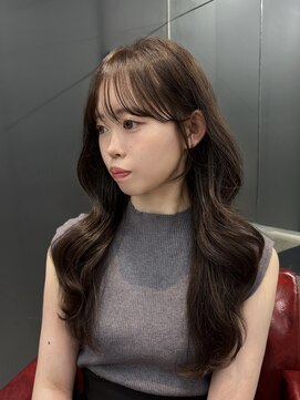 ルース(RUTH) レイヤーカット 韓国ヘア 20代 前髪カット