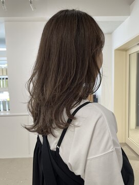 ノウハウ タニマチ(KNOWHOW tanimachi) ふわっとレイヤー/くびれレイヤー/白髪ぼかしグレージュ