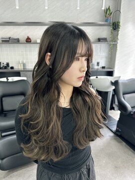 トーン(tone) インナーハイライト×フリンジレイヤーヘア