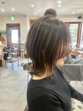 ラポール 柏店(RAPPOR) イヤリングカラー/ウルフボブ/外ハネボブ/20代30代40代