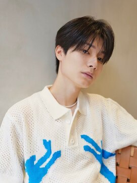 ニコ トウキョウ ヨコハマ(nico) センターパートニュアンスパーマメンズカット