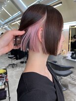 ロンドワン 三宮元町(Lond one) インナーカラー/イヤリングカラー/ホワイトピンク