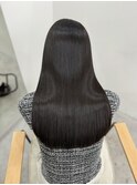 ベージュブラウンロング_髪質改善ストレート_kiki0090