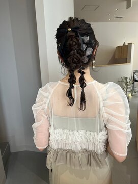 イノセントヘア(innocent.hair) お呼ばれヘアセット×平尾/薬院/高宮