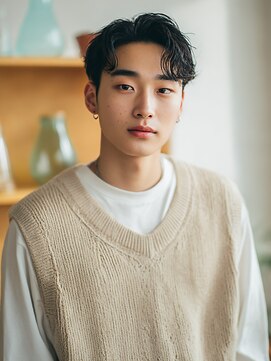 クレビア 名古屋(CreBiA) メンズショート/スタイリッシュ/ニュアンスパーマ